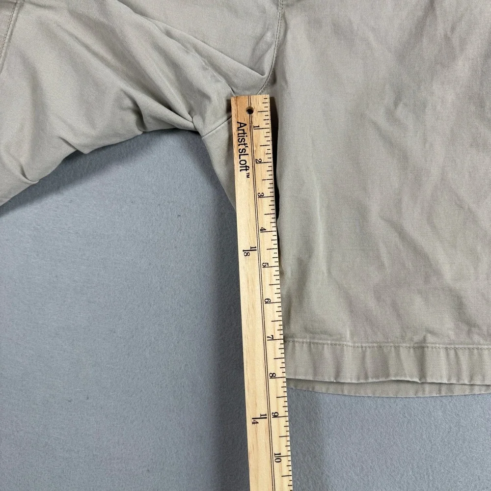 Vineyard Vines Mens Shorts Breaker 38‎ Khaki Cotton Flat Front Chino Golf Casual